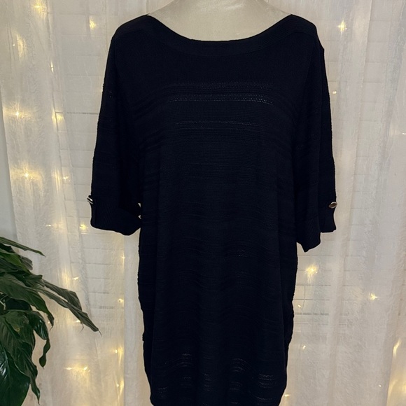 Apt. 9 Sweaters - Apt. 9 Elegant Black Crew Neck Sweater
